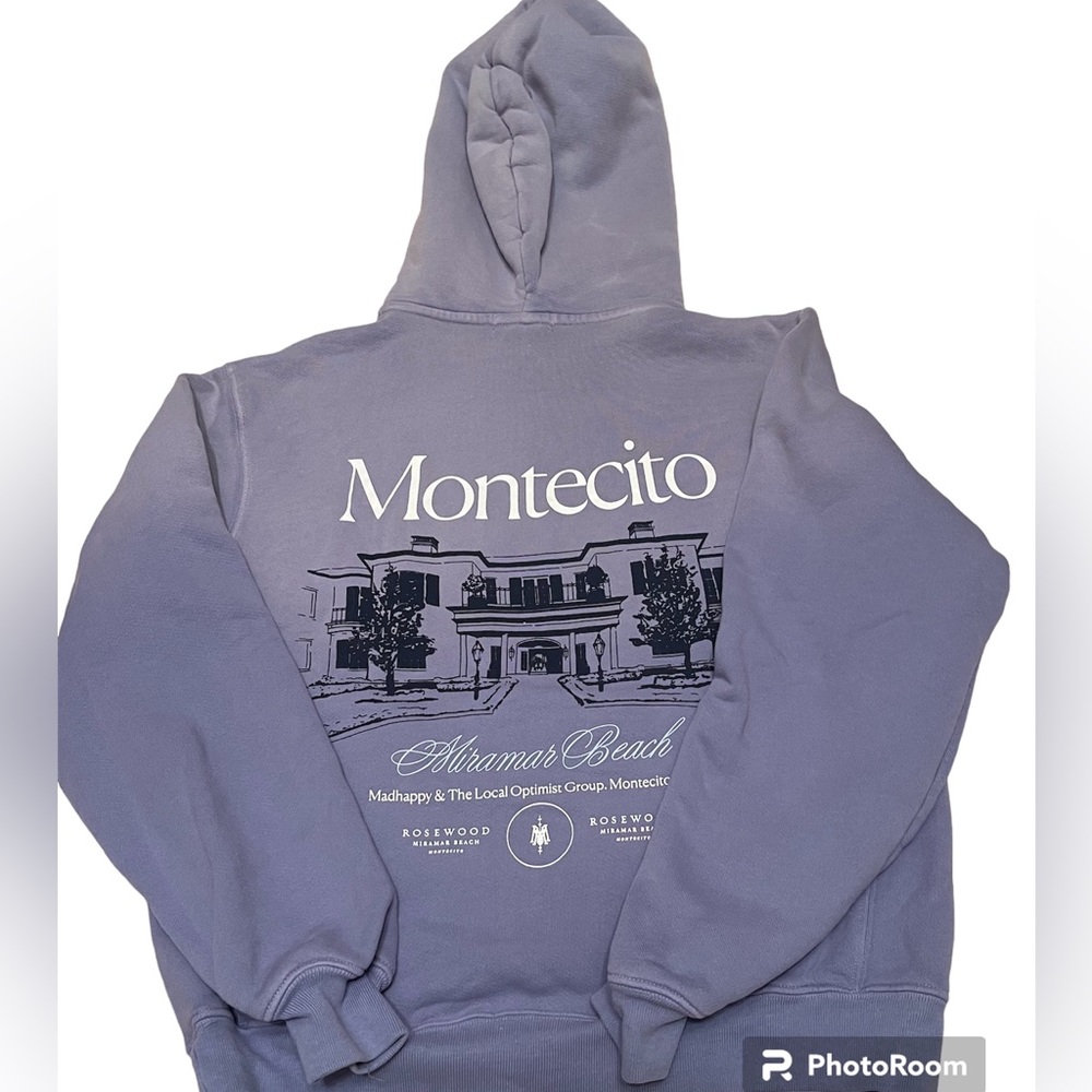 MADHAPPY MONTECITO HOODIE in a Size XS RARE ROSEWOOD MIRAMAR!